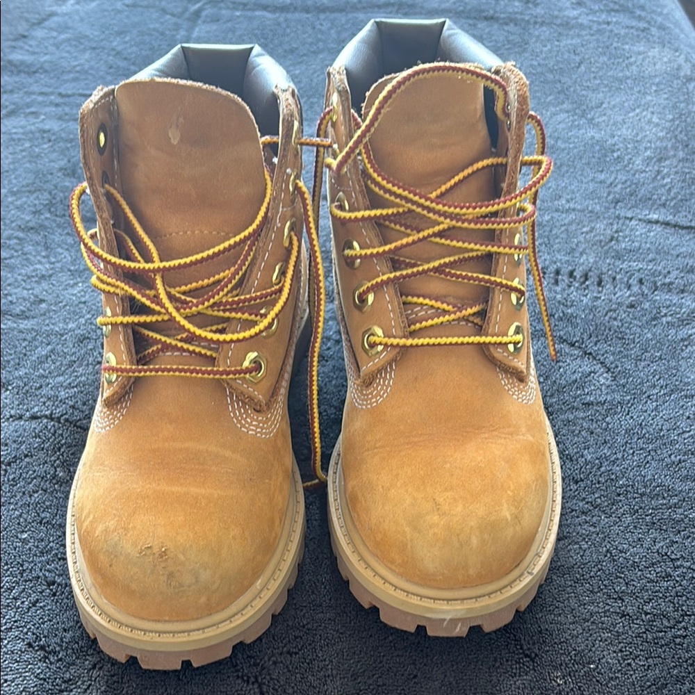 Timberland Tan Leather Boots